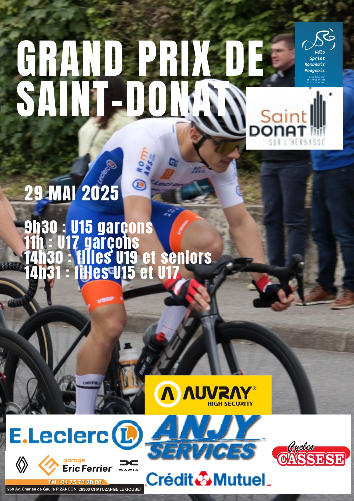 CYCLISME - Grand Prix de Saint-Donat