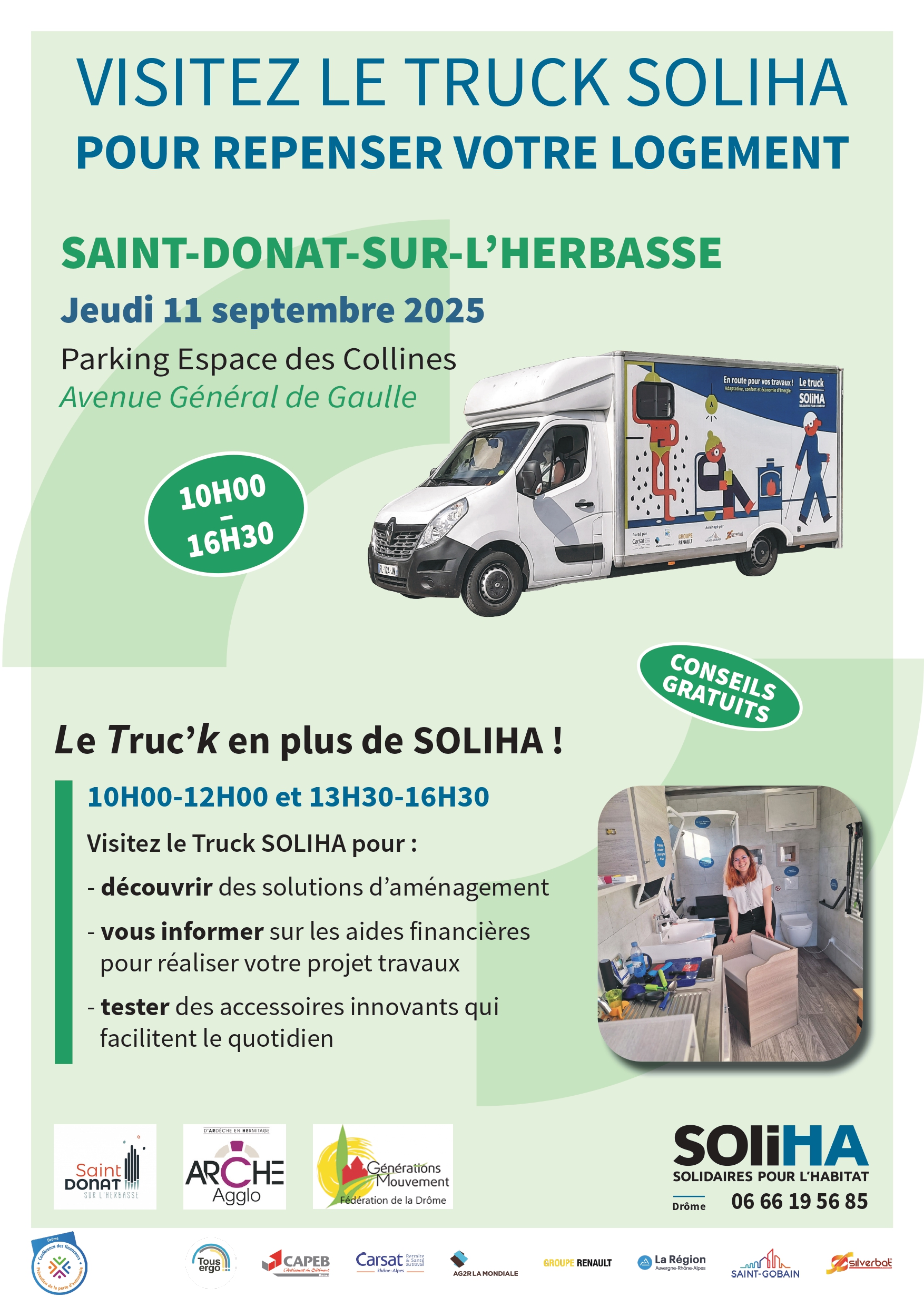 Repenser son logement: le truck SOLIHA