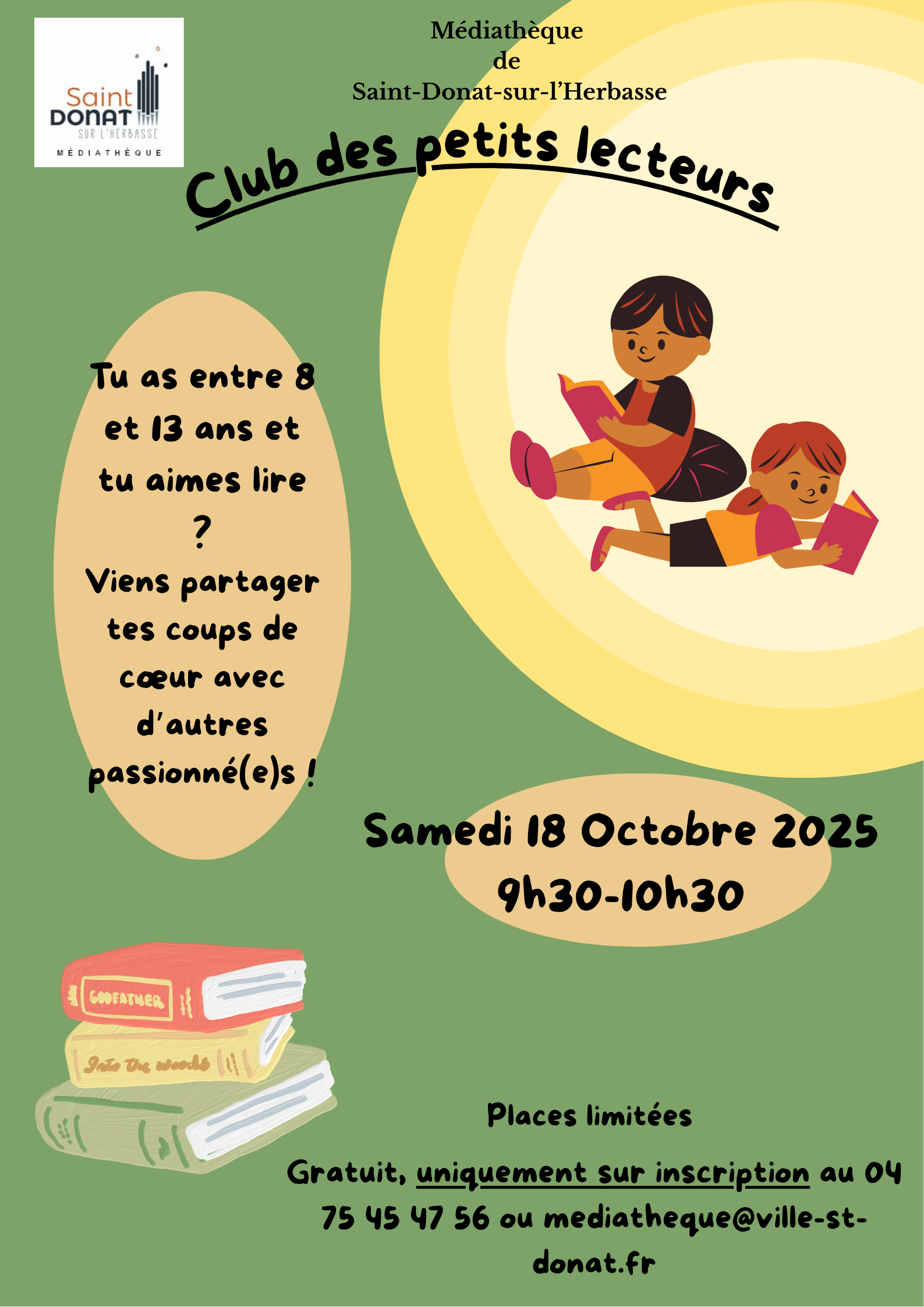 Club lecture pour enfants