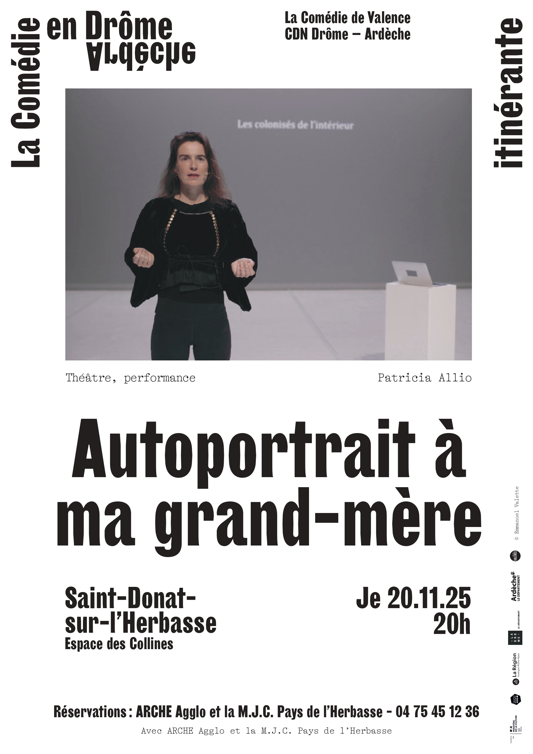 Spectacle de théâtre performance