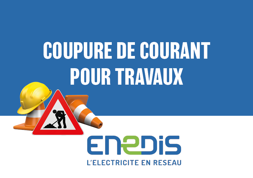 Coupures électriques Enedis  le 04 mai