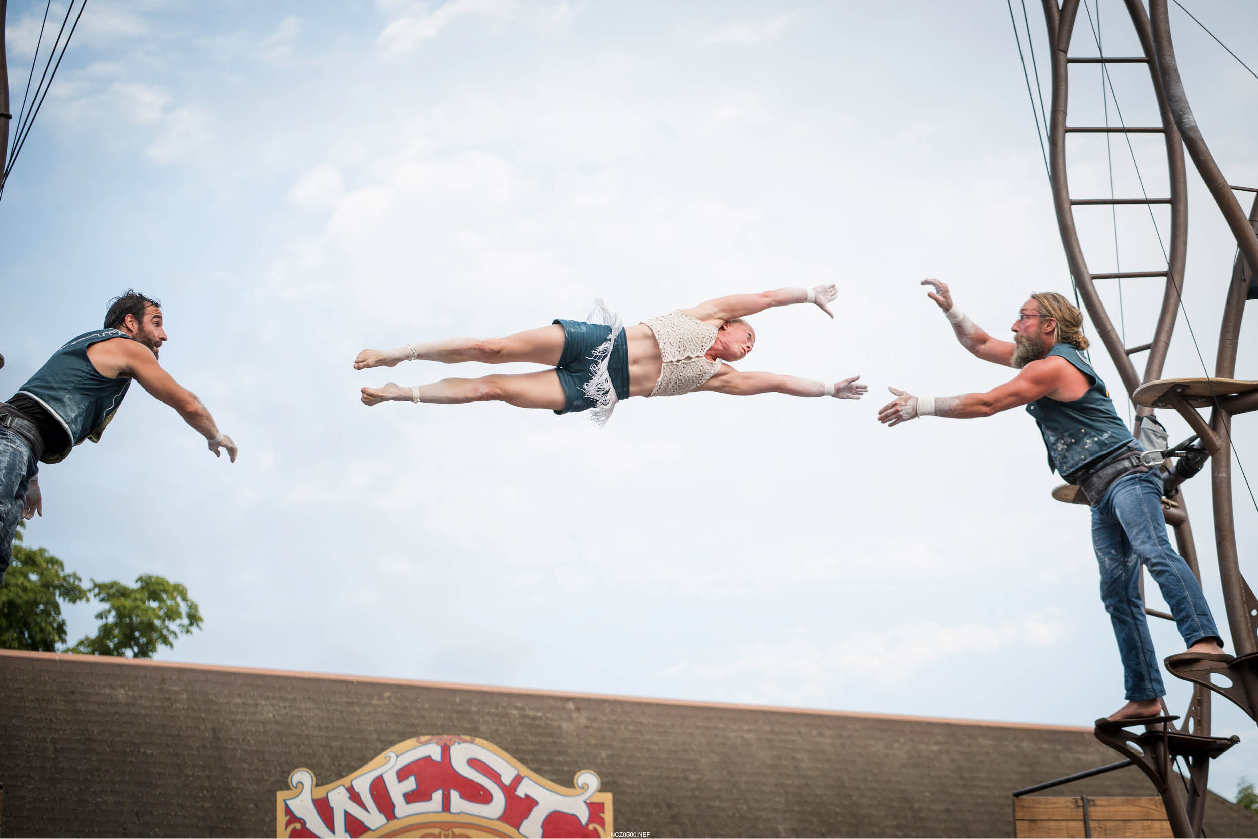 Spectacle de rue Vent d'Ouest